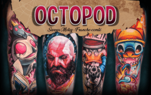 Octopod Tattoo - Seveux Motey - Tatouage couleur