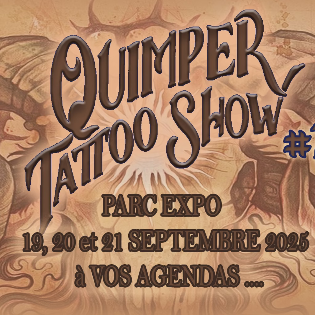 Affiche Quimper Tattoo Show 2025