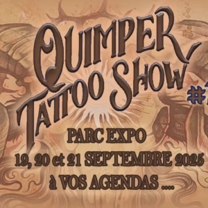 Affiche Quimper Tattoo Show 2025