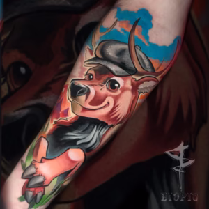 Cerf - Octopod Tattoo - Peter